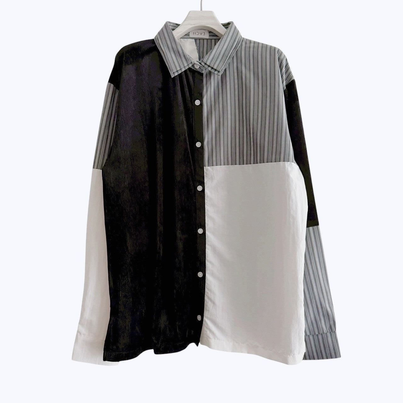 【PRE-ORDER】MIXED PANEL SHIRT