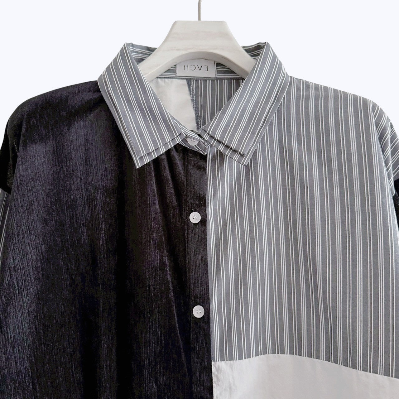 【PRE-ORDER】MIXED PANEL SHIRT