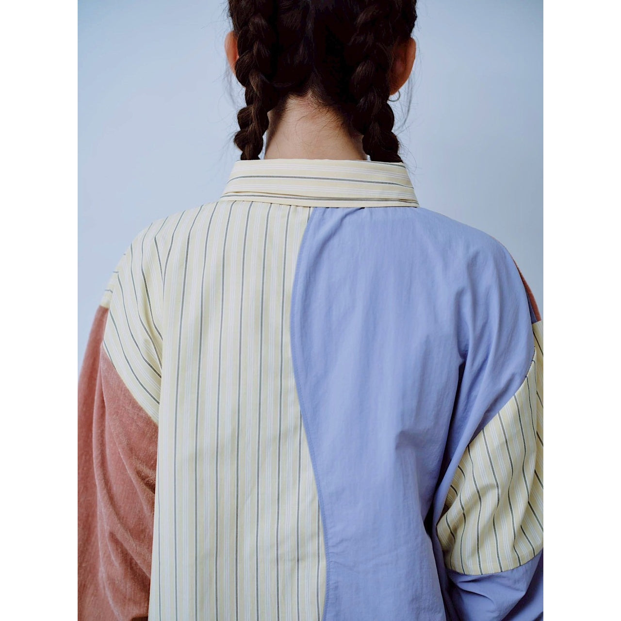 【PRE-ORDER】MIXED PANEL SHIRT