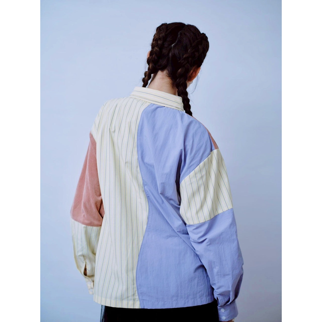 【PRE-ORDER】MIXED PANEL SHIRT