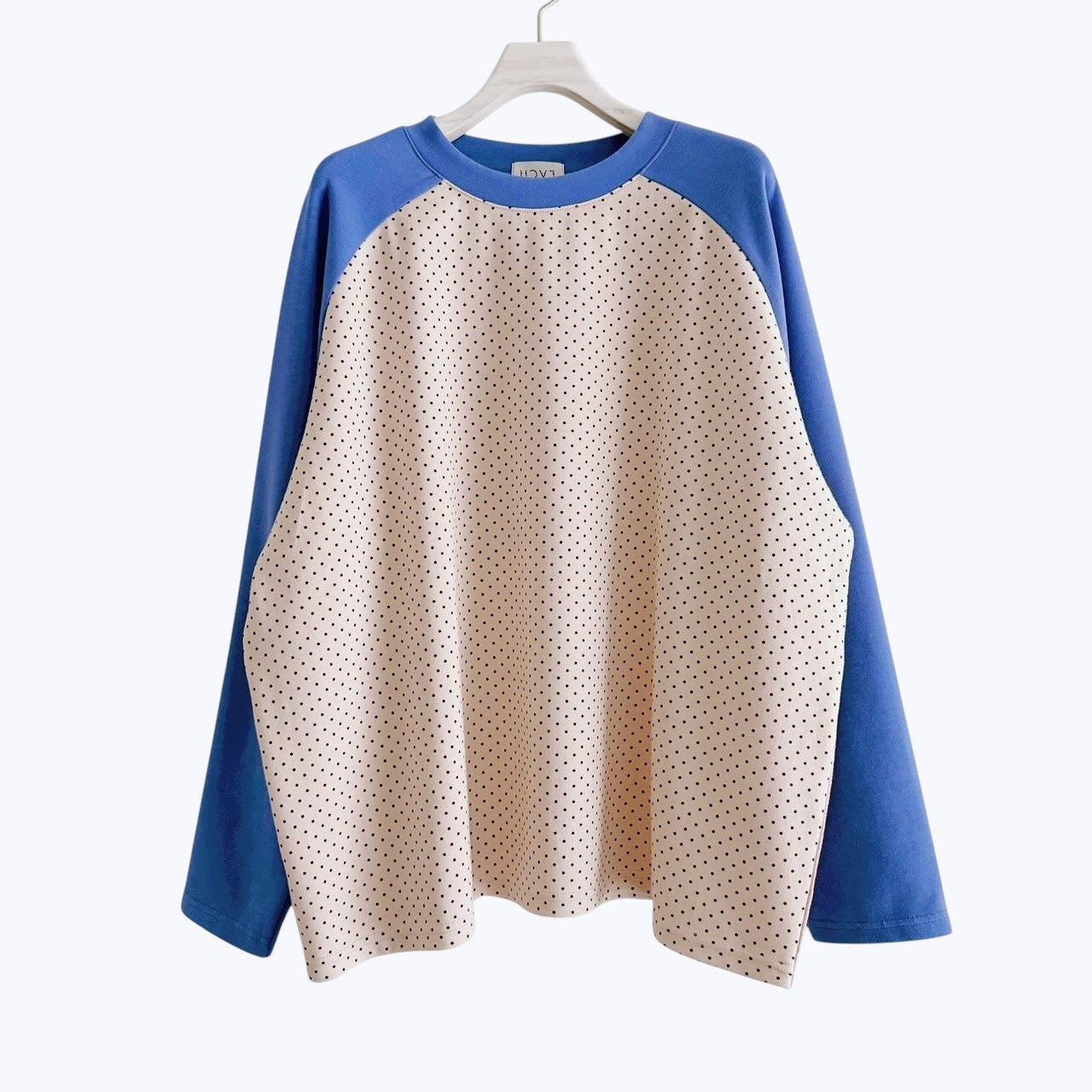 【PRE-ORDER】DOT RAGLAN TOP