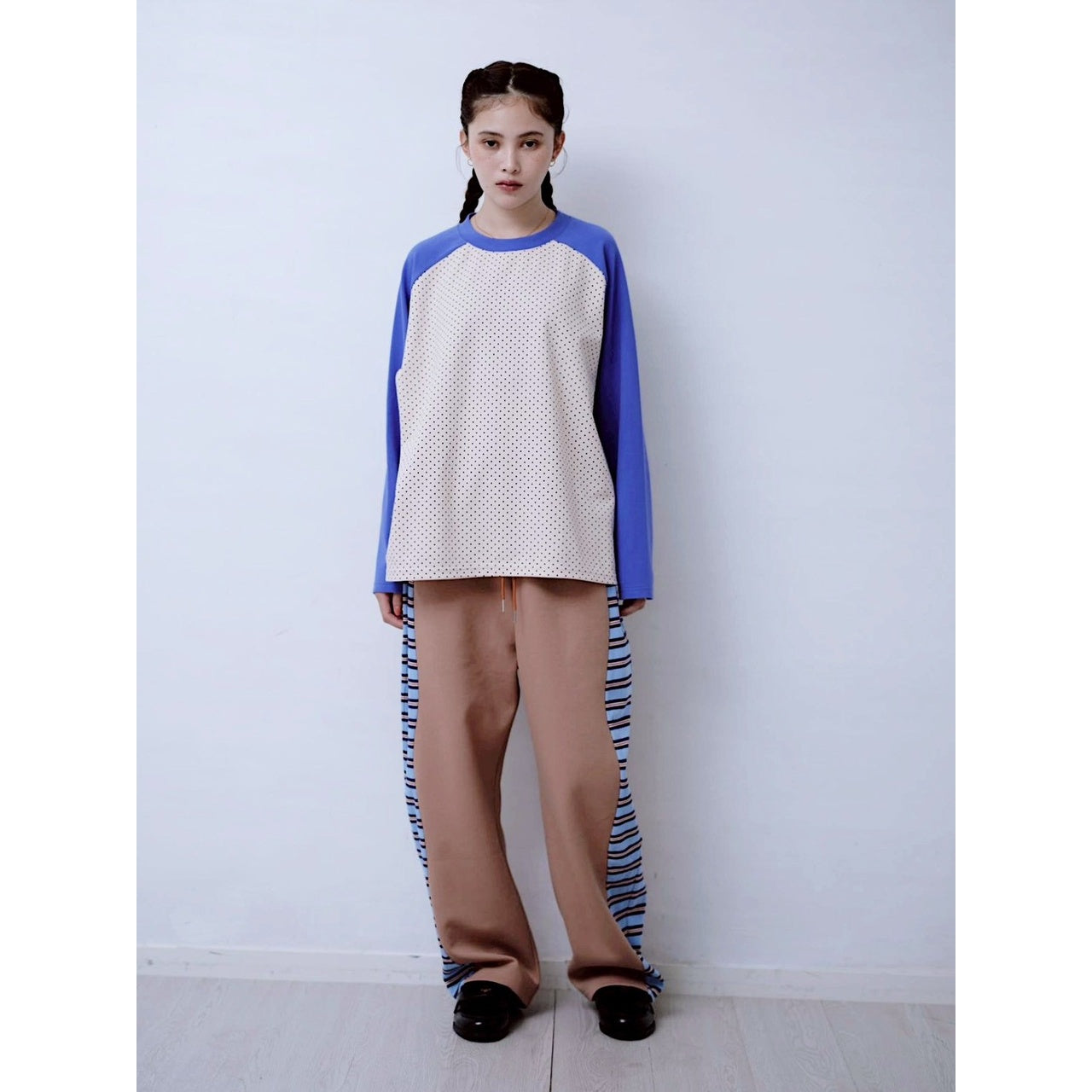 【PRE-ORDER】DOT RAGLAN TOP