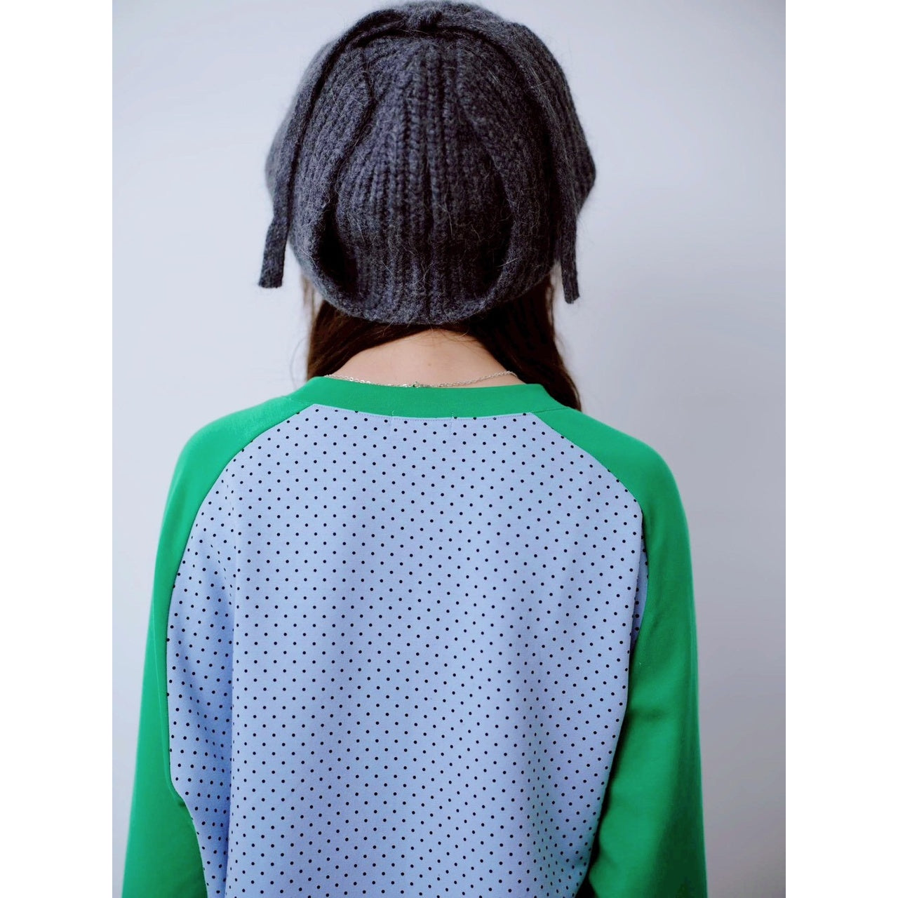 【PRE-ORDER】DOT RAGLAN TOP