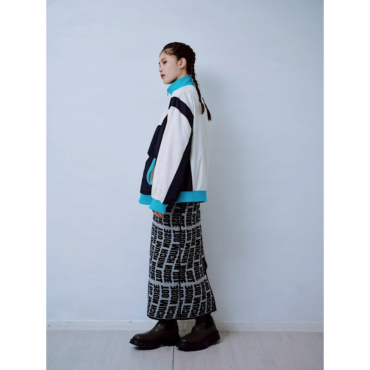 【PRE-ORDER】HALF ZIP TRACK JACKET
