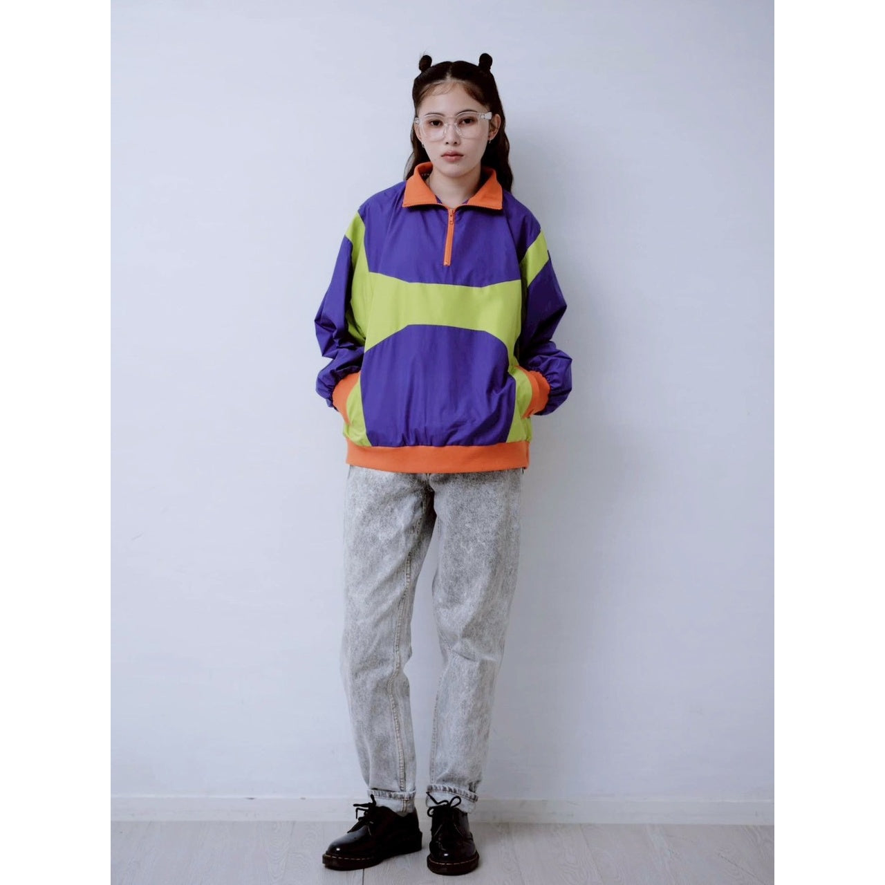 【PRE-ORDER】HALF ZIP TRACK JACKET