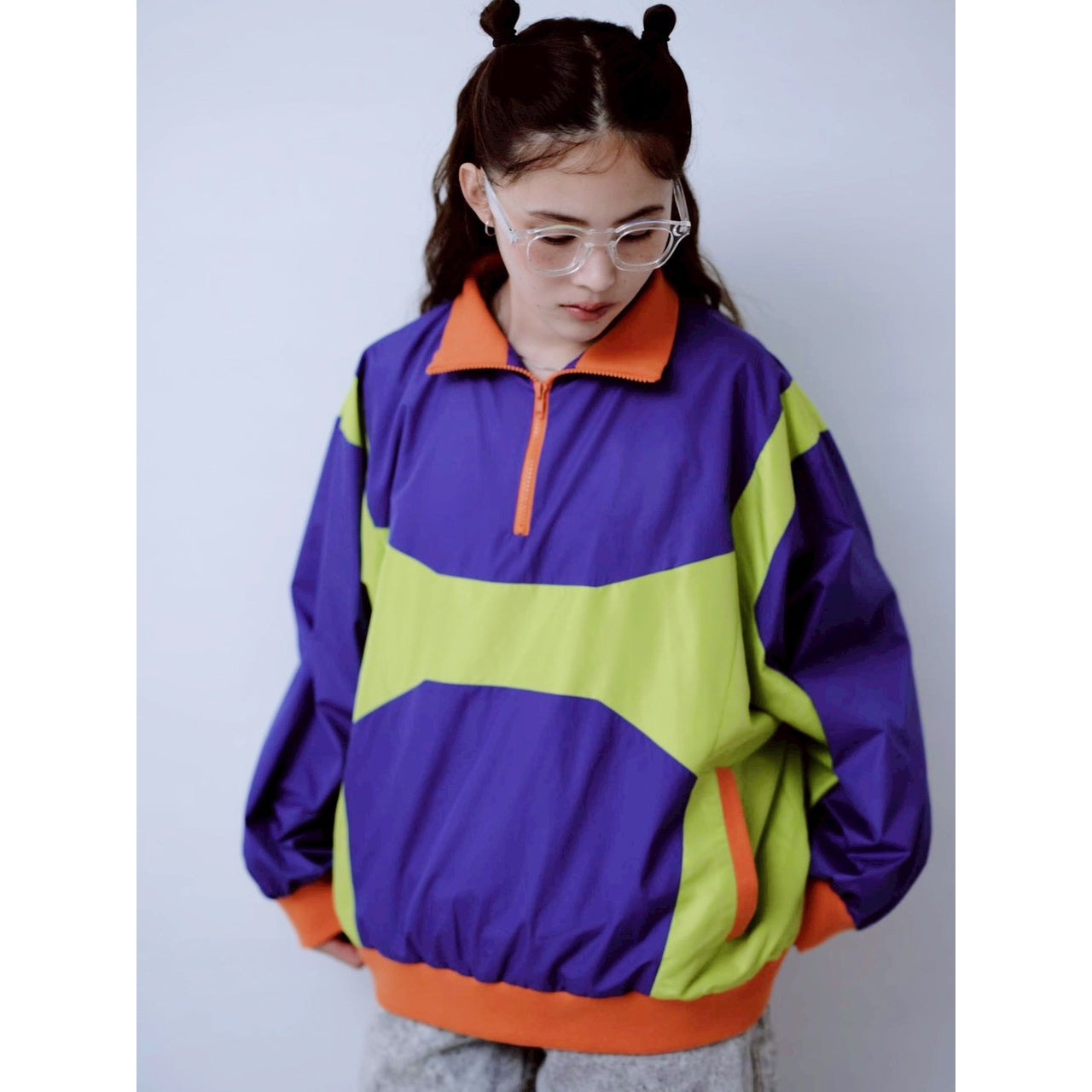 【PRE-ORDER】HALF ZIP TRACK JACKET