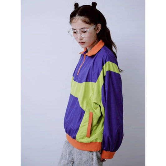 【PRE-ORDER】HALF ZIP TRACK JACKET