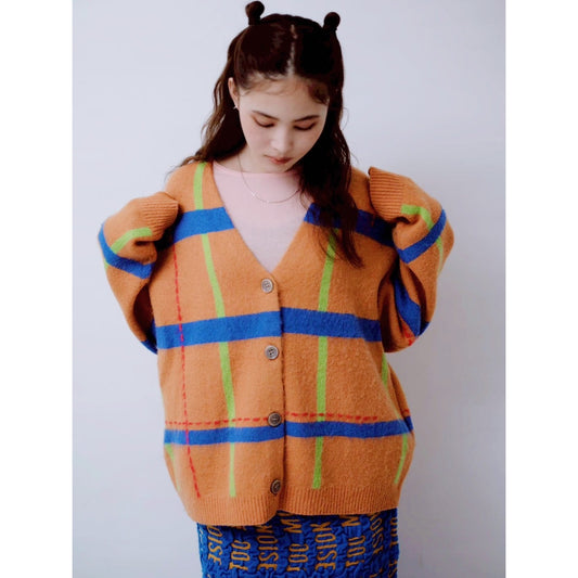 【PRE-ORDER】JACQUARD KNIT CARDIGAN