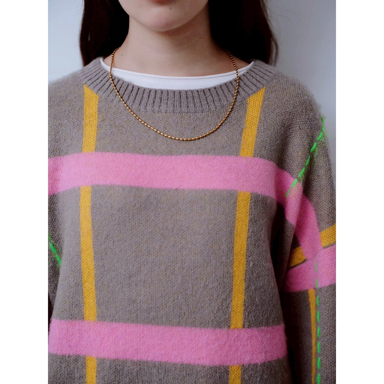 【PRE-ORDER】JACQUARD KNIT PULLOVER