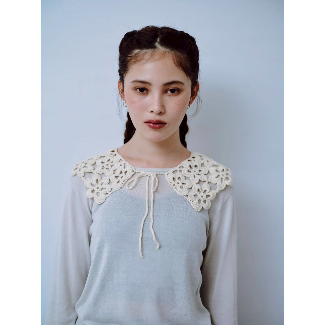 【PRE-ORDER】CROCHET FLOWER COLLAR