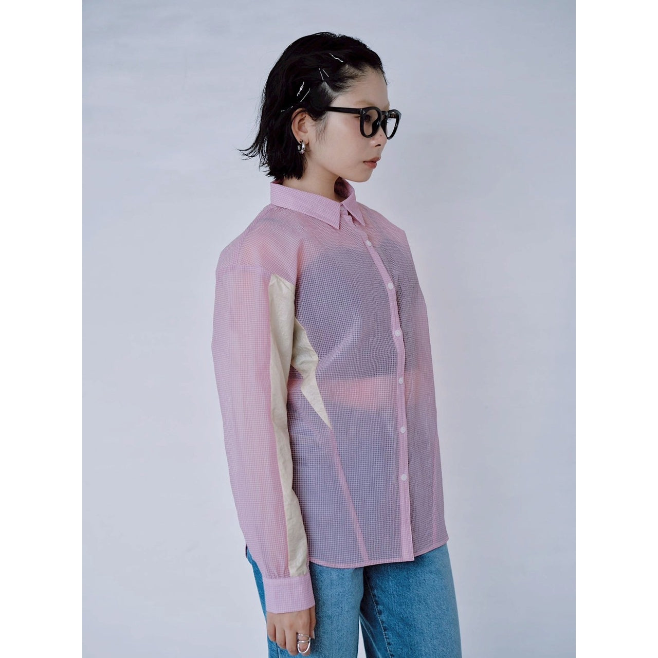 【PRE-ORDER】SHEER CHECK SHIRT