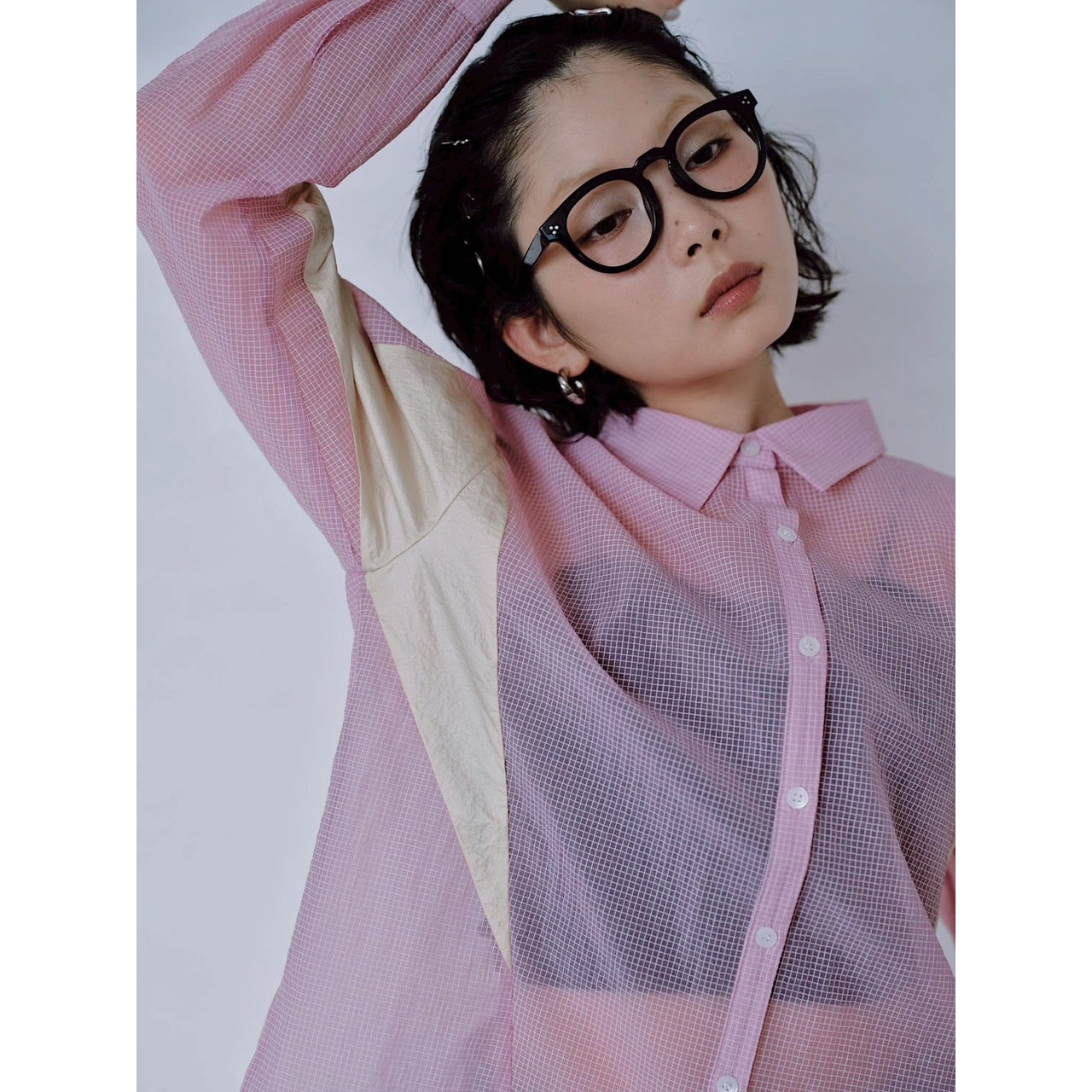 【PRE-ORDER】SHEER CHECK SHIRT