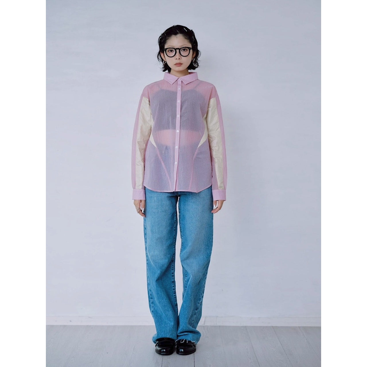 【PRE-ORDER】SHEER CHECK SHIRT