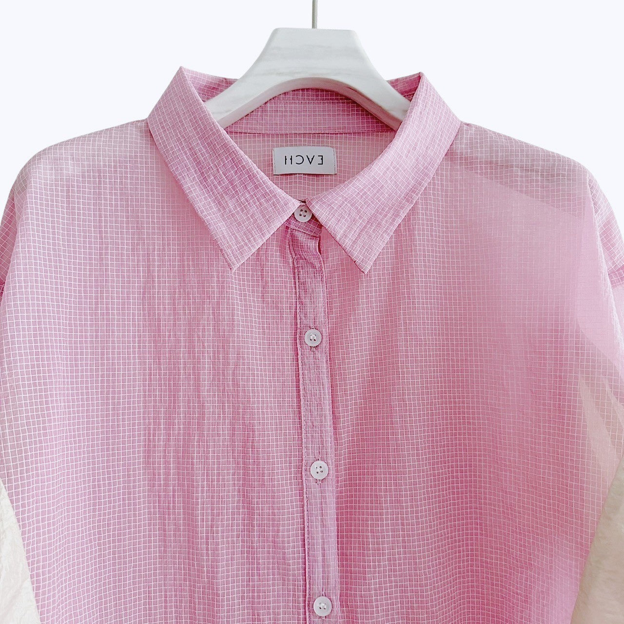 【PRE-ORDER】SHEER CHECK SHIRT