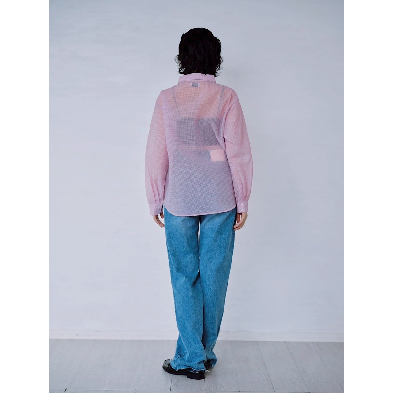 【PRE-ORDER】SHEER CHECK SHIRT