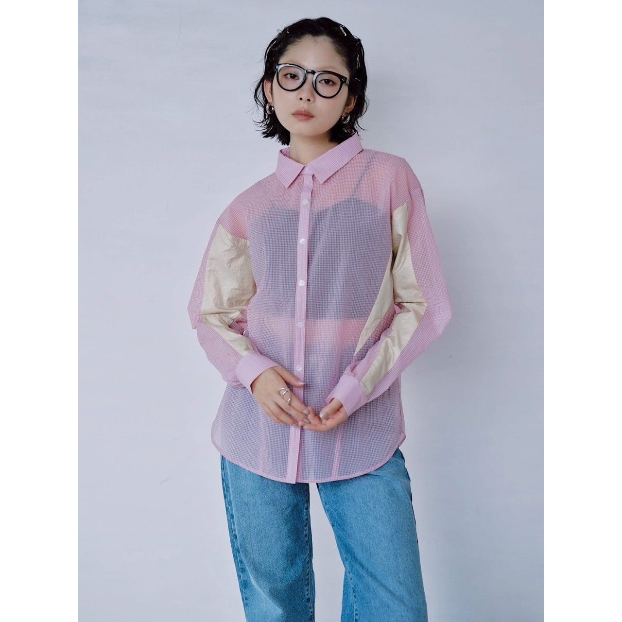 【PRE-ORDER】SHEER CHECK SHIRT