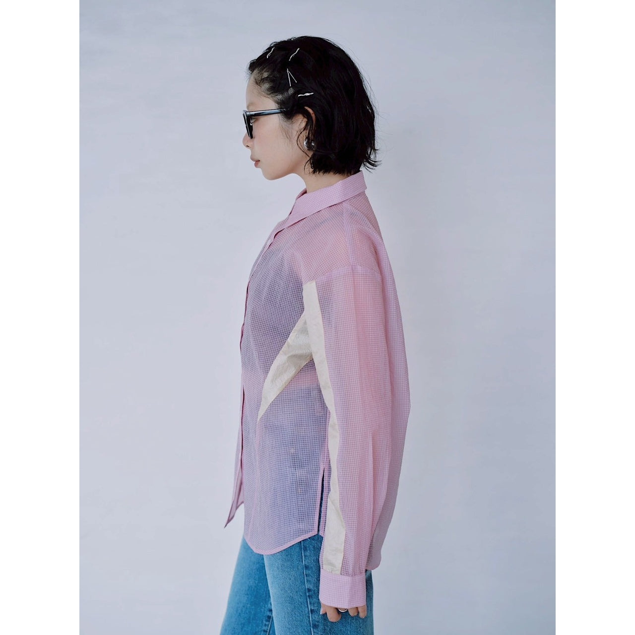 【PRE-ORDER】SHEER CHECK SHIRT