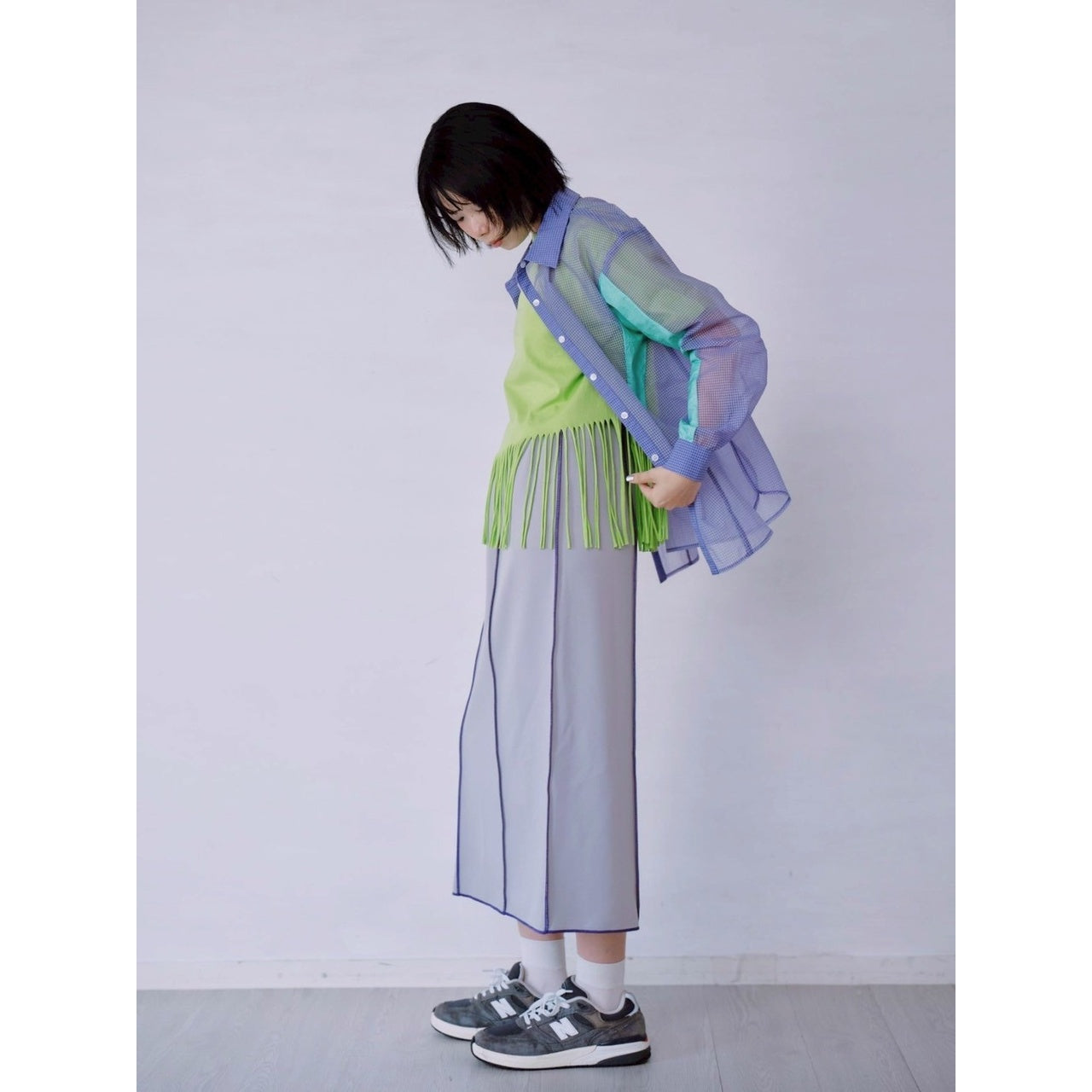 【PRE-ORDER】SHEER CHECK SHIRT