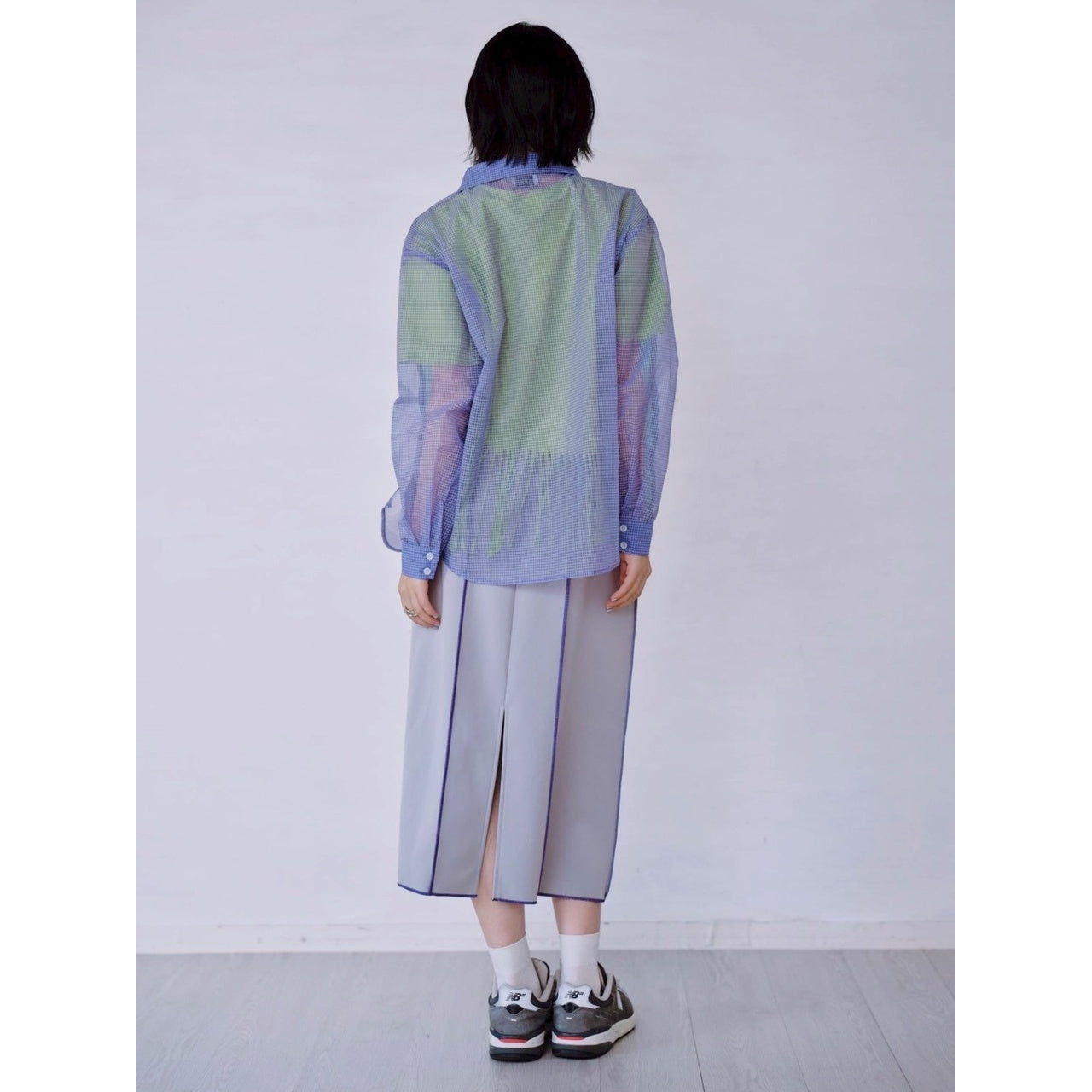 【PRE-ORDER】SHEER CHECK SHIRT