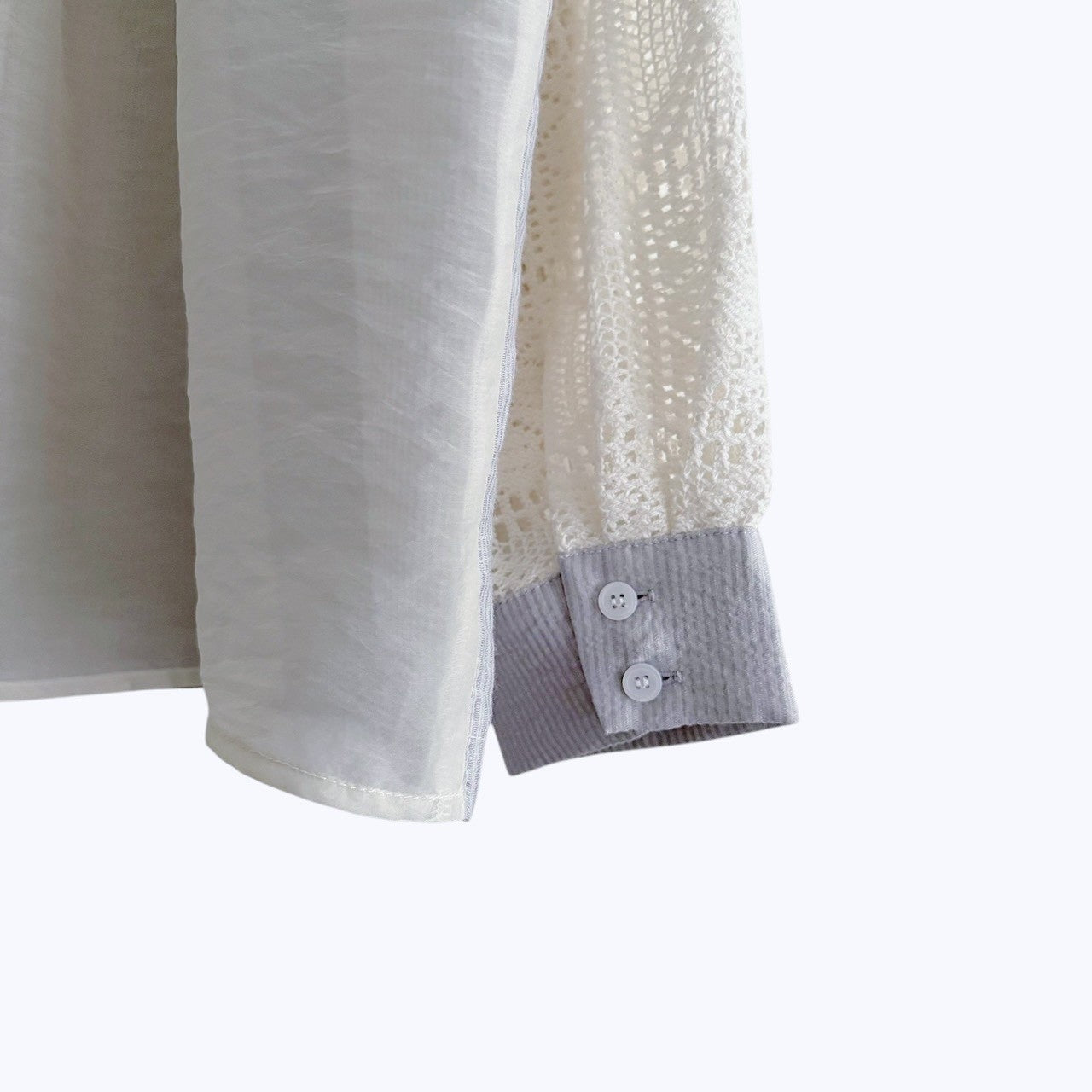 【PRE-ORDER】LACE PANEL SHIRT