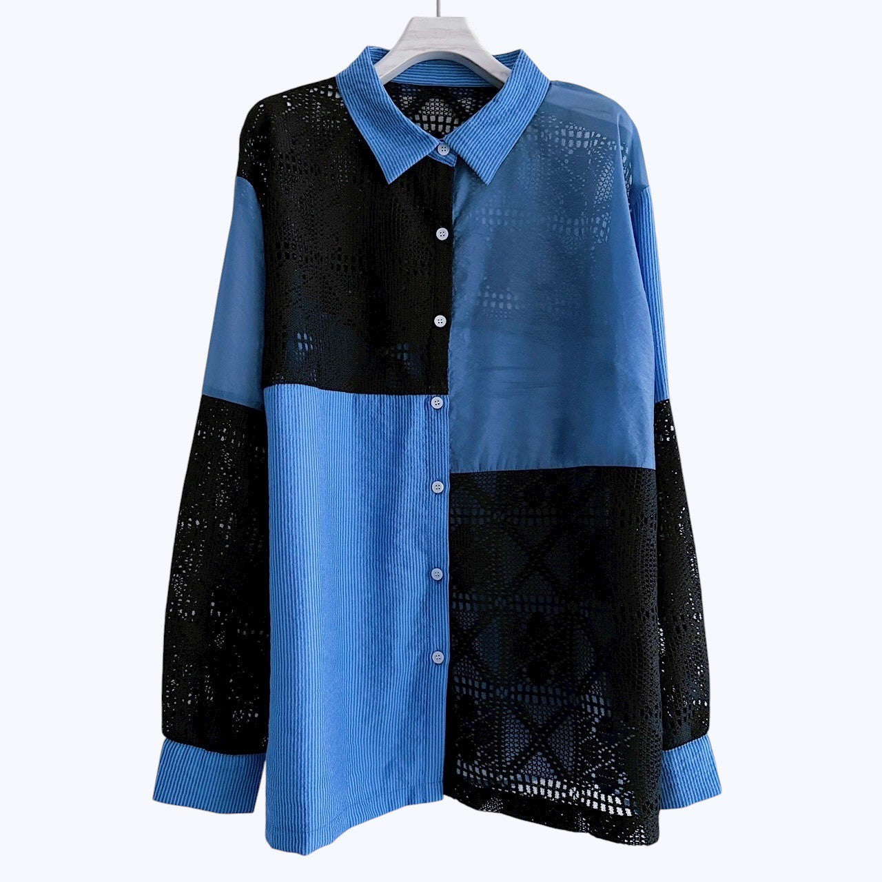 【PRE-ORDER】LACE PANEL SHIRT