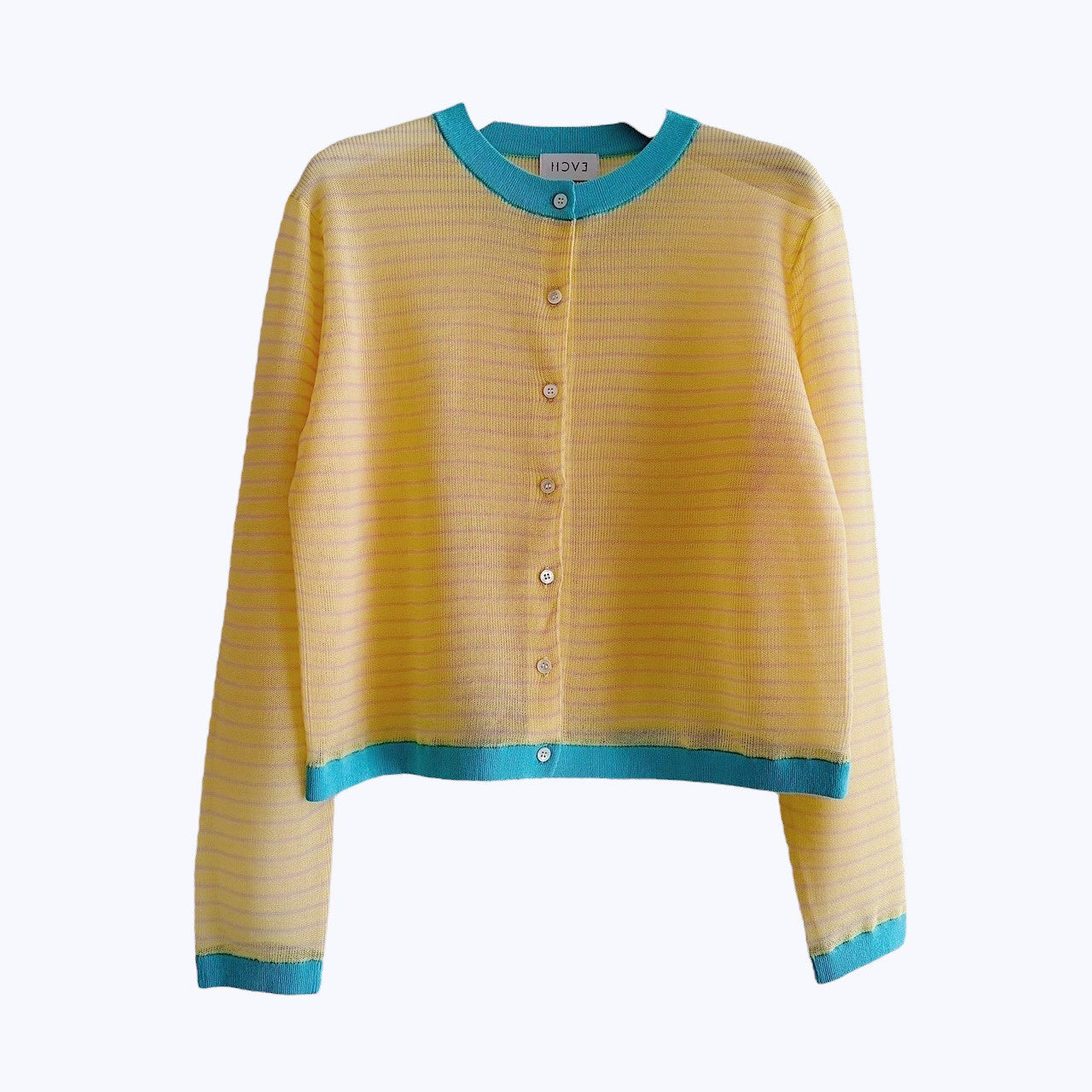 【PRE-ORDER】CONTRAST PIPING CARDIGAN