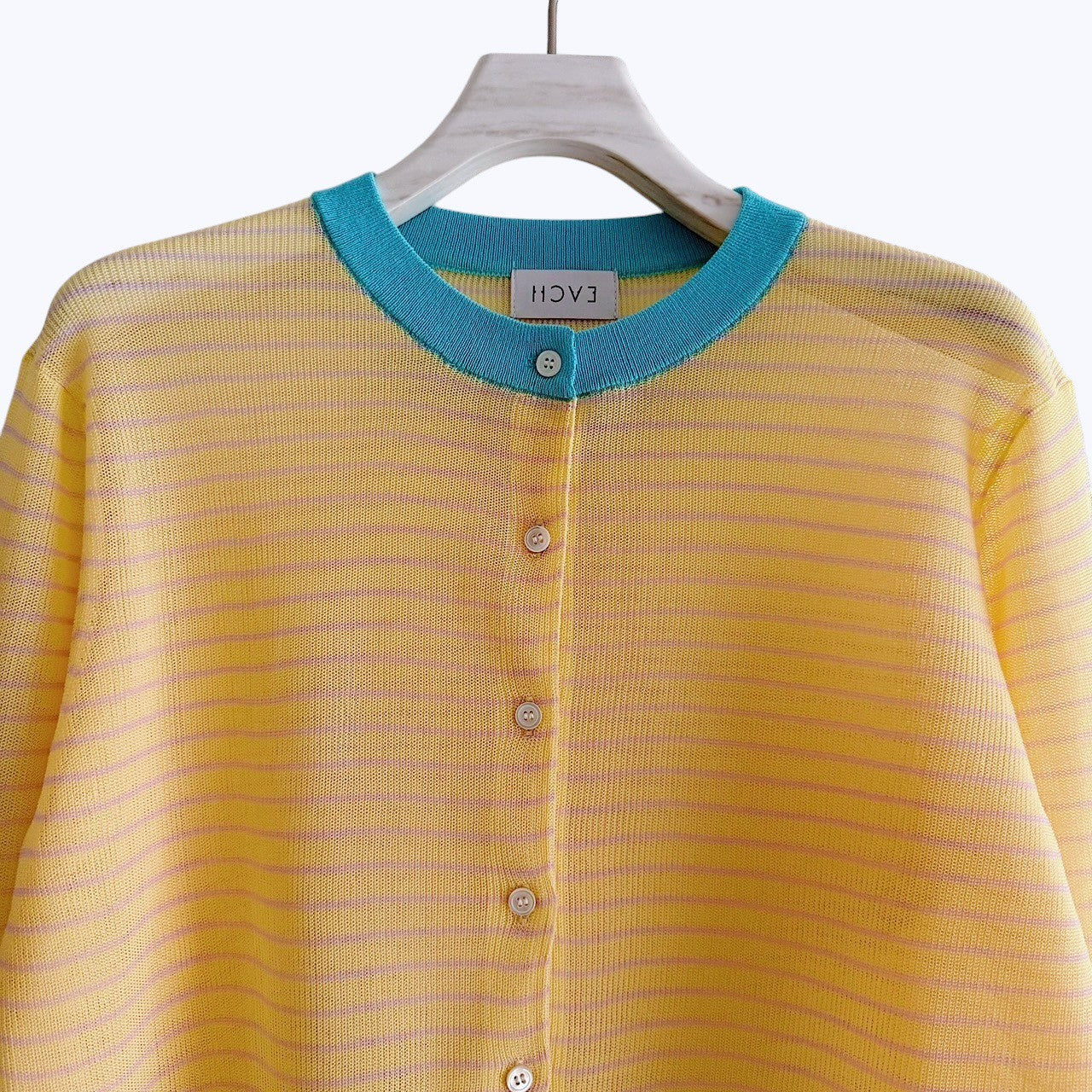 【PRE-ORDER】CONTRAST PIPING CARDIGAN