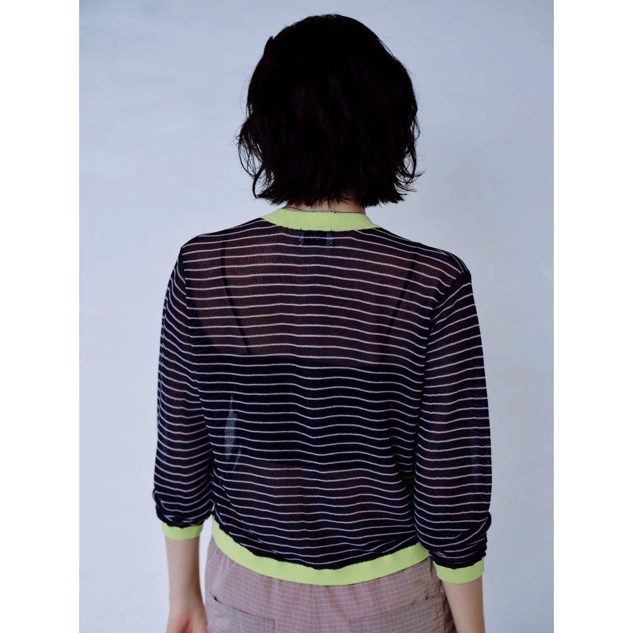 【PRE-ORDER】CONTRAST PIPING CARDIGAN