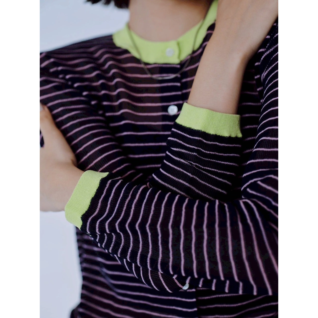 【PRE-ORDER】CONTRAST PIPING CARDIGAN