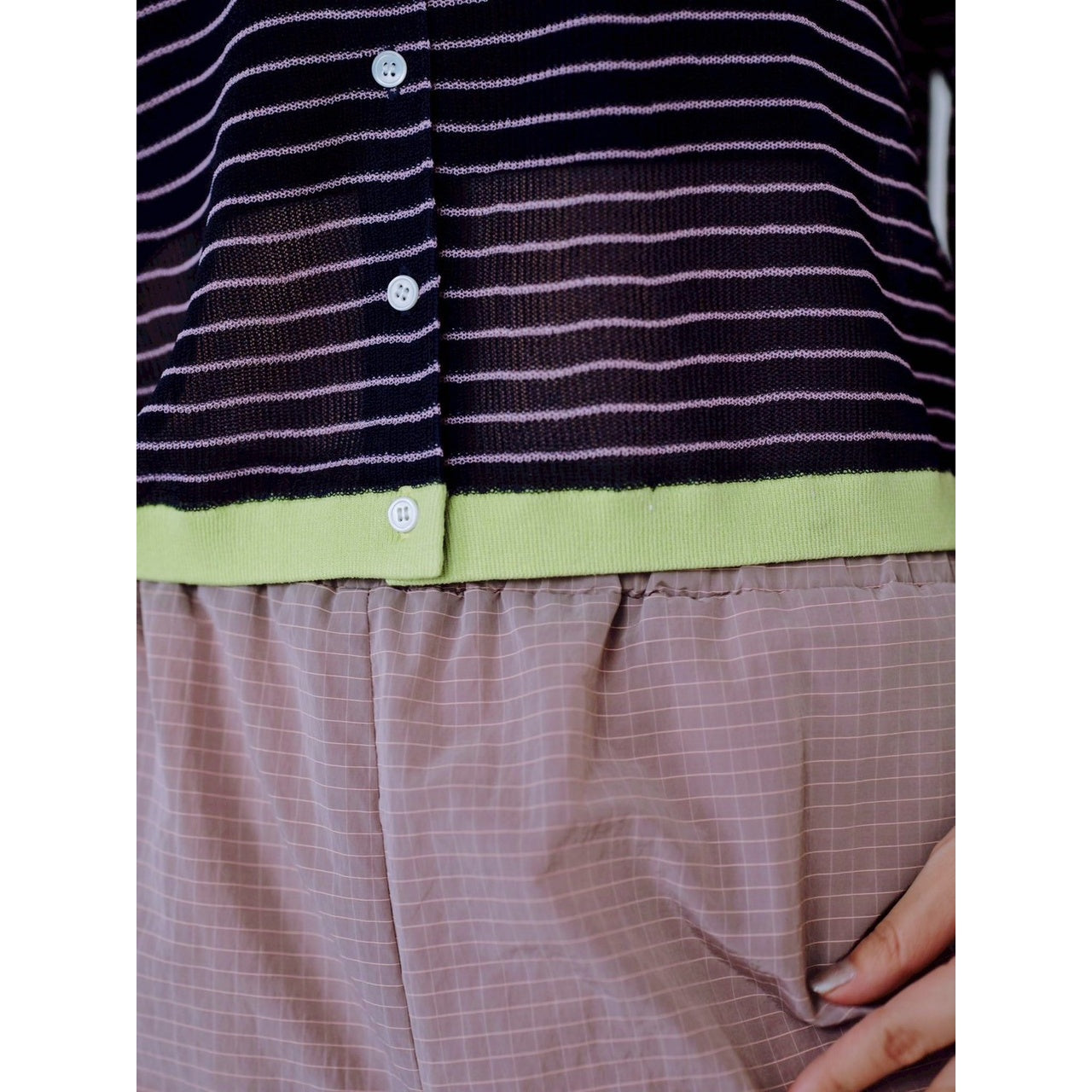 【PRE-ORDER】CONTRAST PIPING CARDIGAN