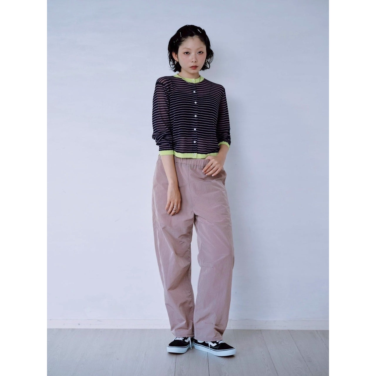 【PRE-ORDER】CONTRAST PIPING CARDIGAN