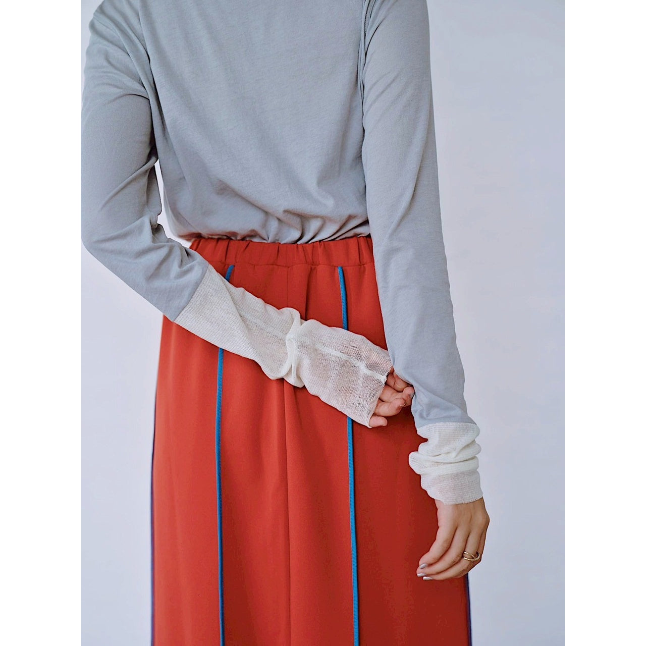 【PRE-ORDER】COLOR CUFF L/S TEE