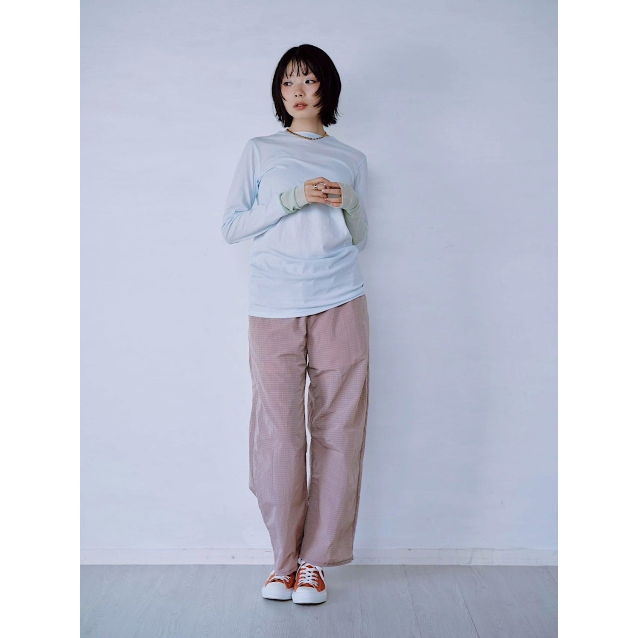 【PRE-ORDER】COLOR CUFF L/S TEE