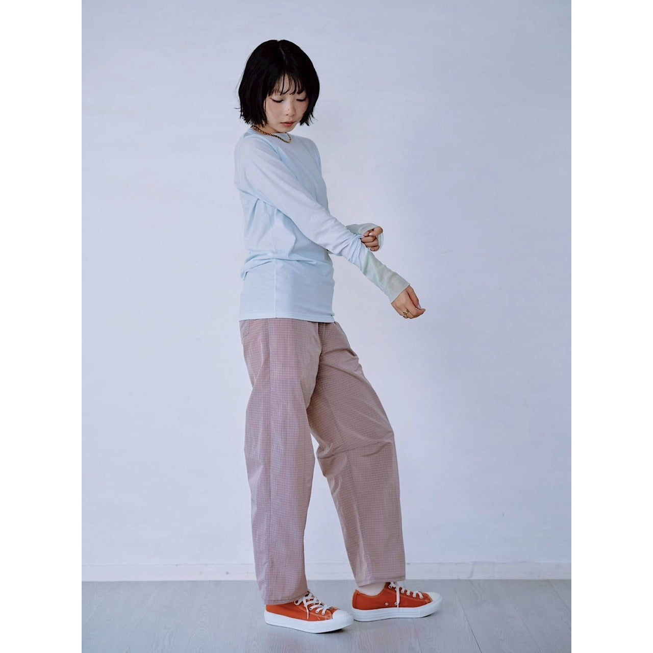 【PRE-ORDER】COLOR CUFF L/S TEE