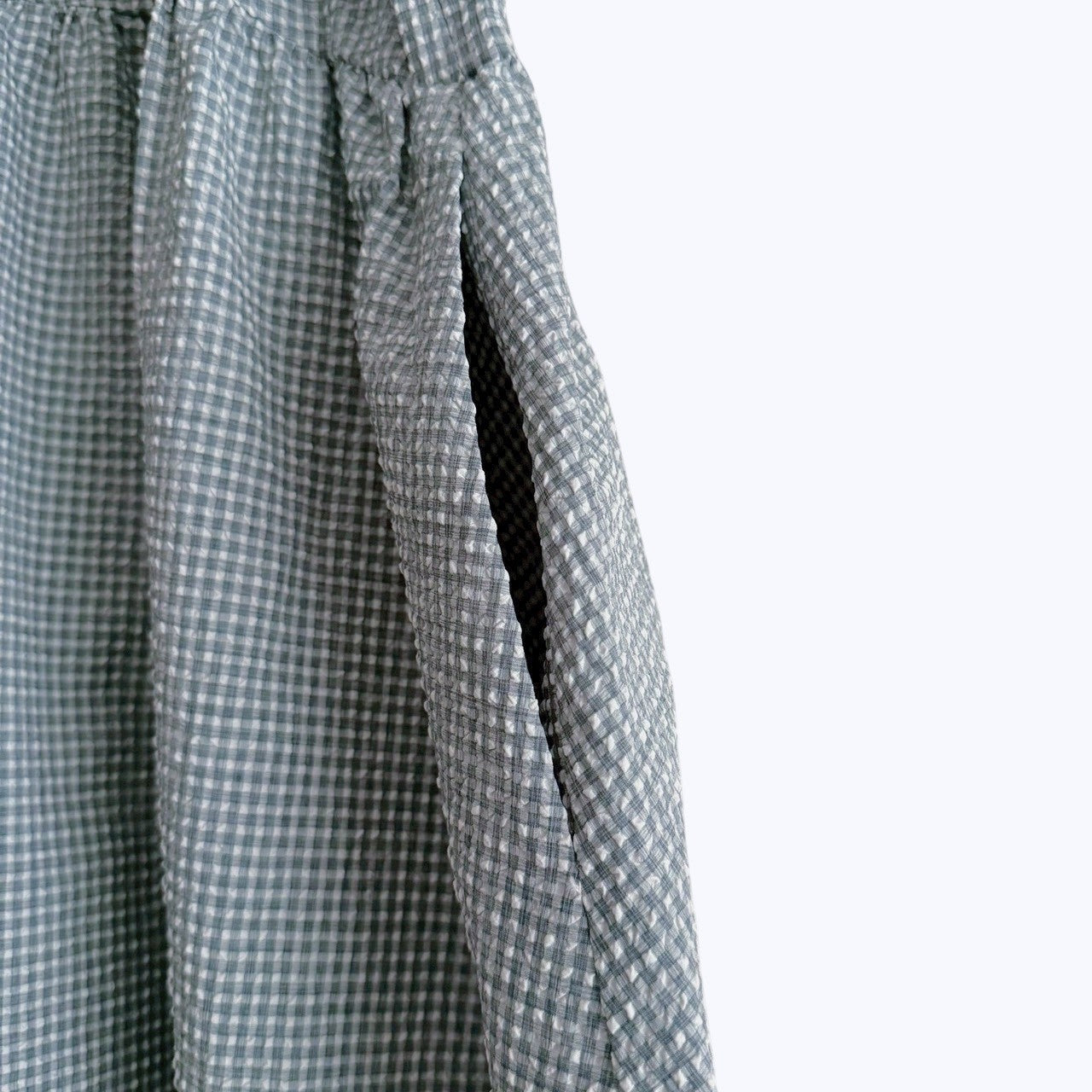 【PRE-ORDER】COLOR STRAP CHECK DRESS