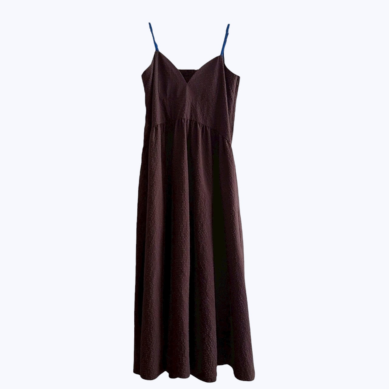 【PRE-ORDER】COLOR STRAP CHECK DRESS