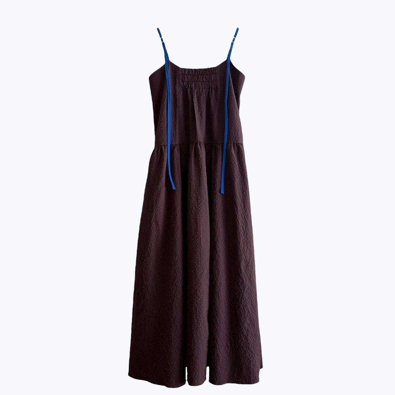 【PRE-ORDER】COLOR STRAP CHECK DRESS