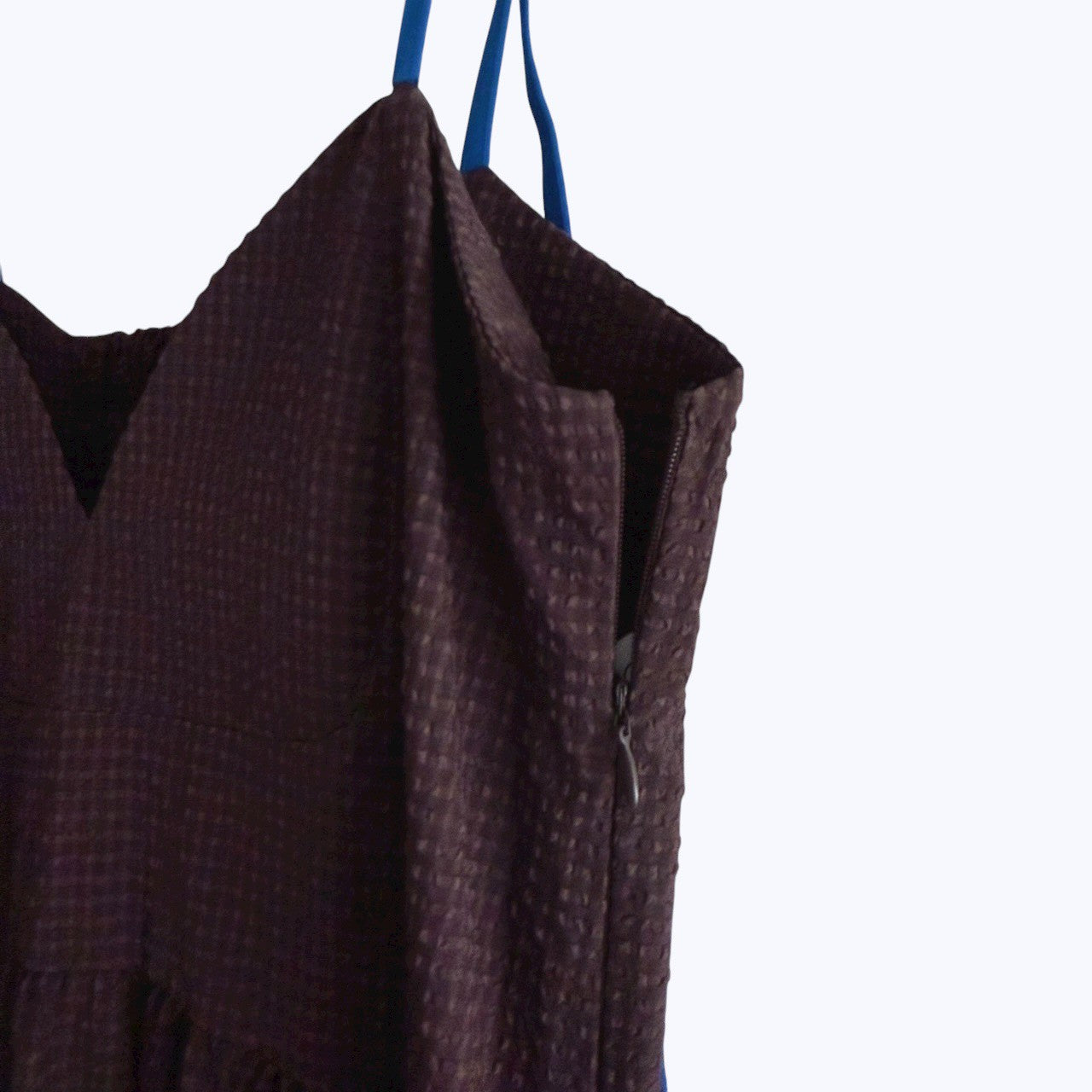 【PRE-ORDER】COLOR STRAP CHECK DRESS