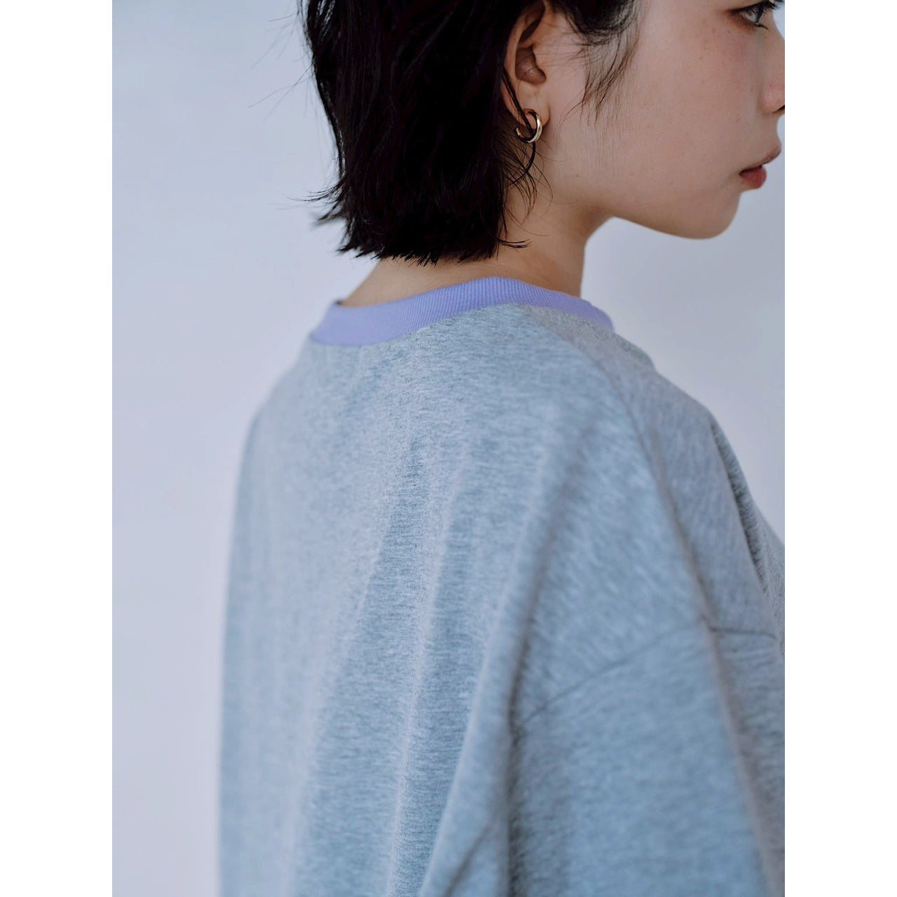 【PRE-ORDER】COLOR PANEL SWEAT TEE