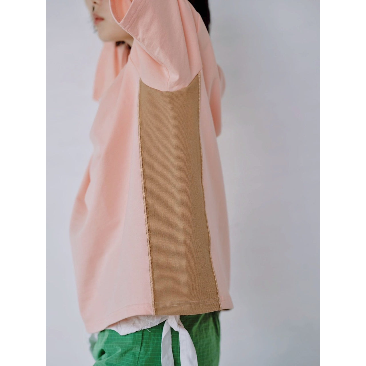 【PRE-ORDER】COLOR PANEL SWEAT TEE