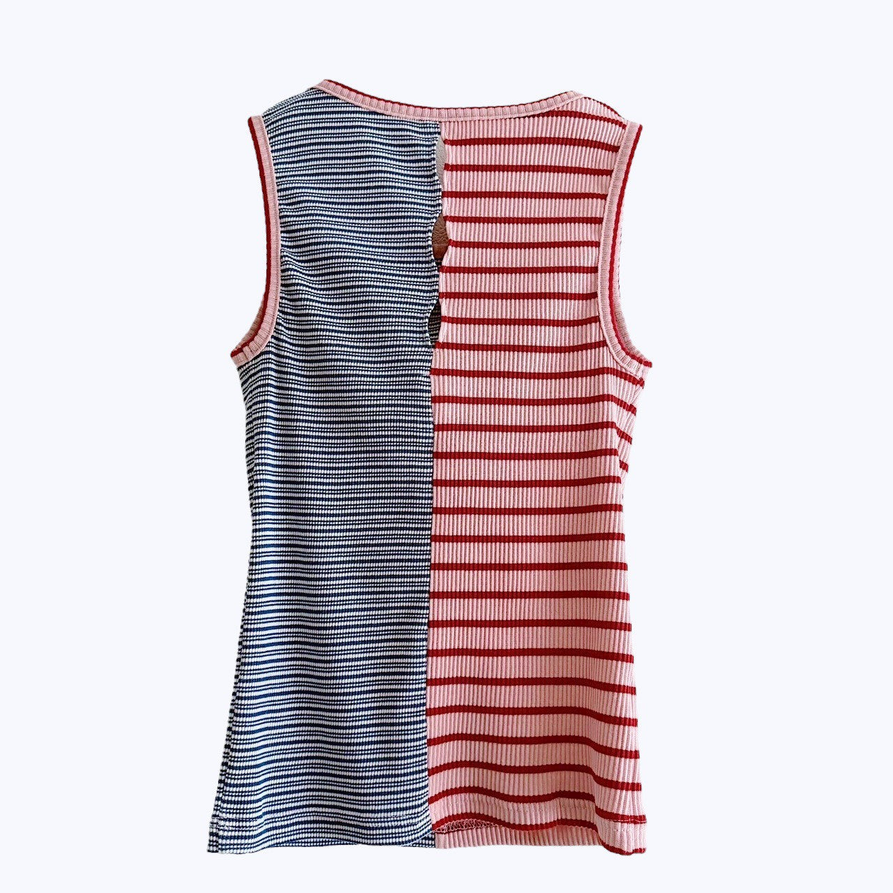 【PRE-ORDER】MIX STRIPE RIB TANK