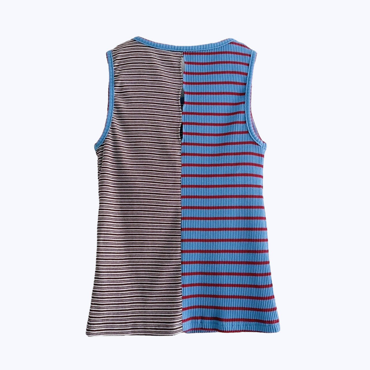 【PRE-ORDER】MIX STRIPE RIB TANK