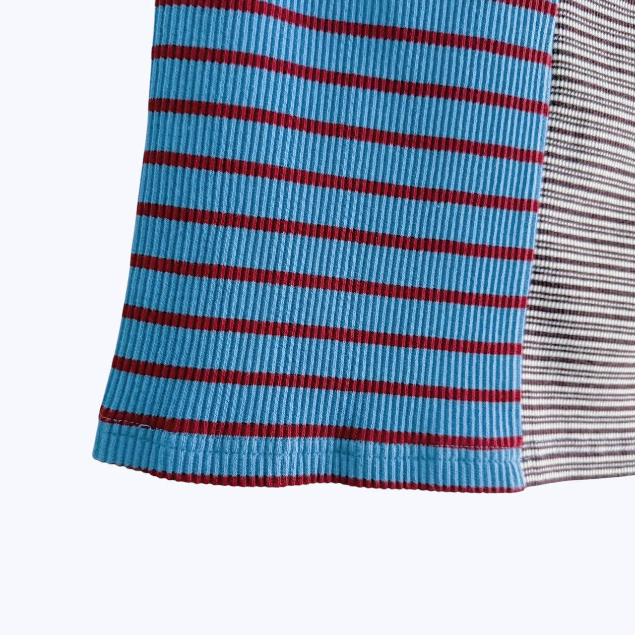 【PRE-ORDER】MIX STRIPE RIB TANK