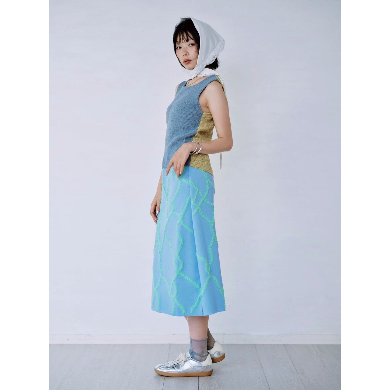 【PRE-ORDER】DUAL WEAR ZIP-FRONT KNIT VEST