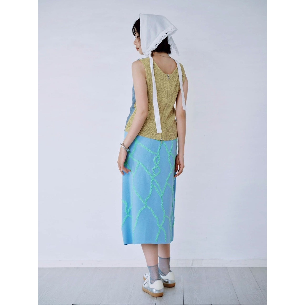 【PRE-ORDER】DUAL WEAR ZIP-FRONT KNIT VEST