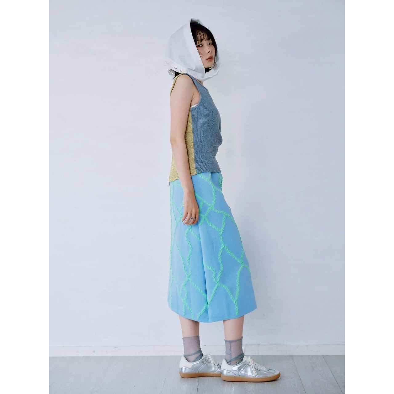 【PRE-ORDER】DUAL WEAR ZIP-FRONT KNIT VEST