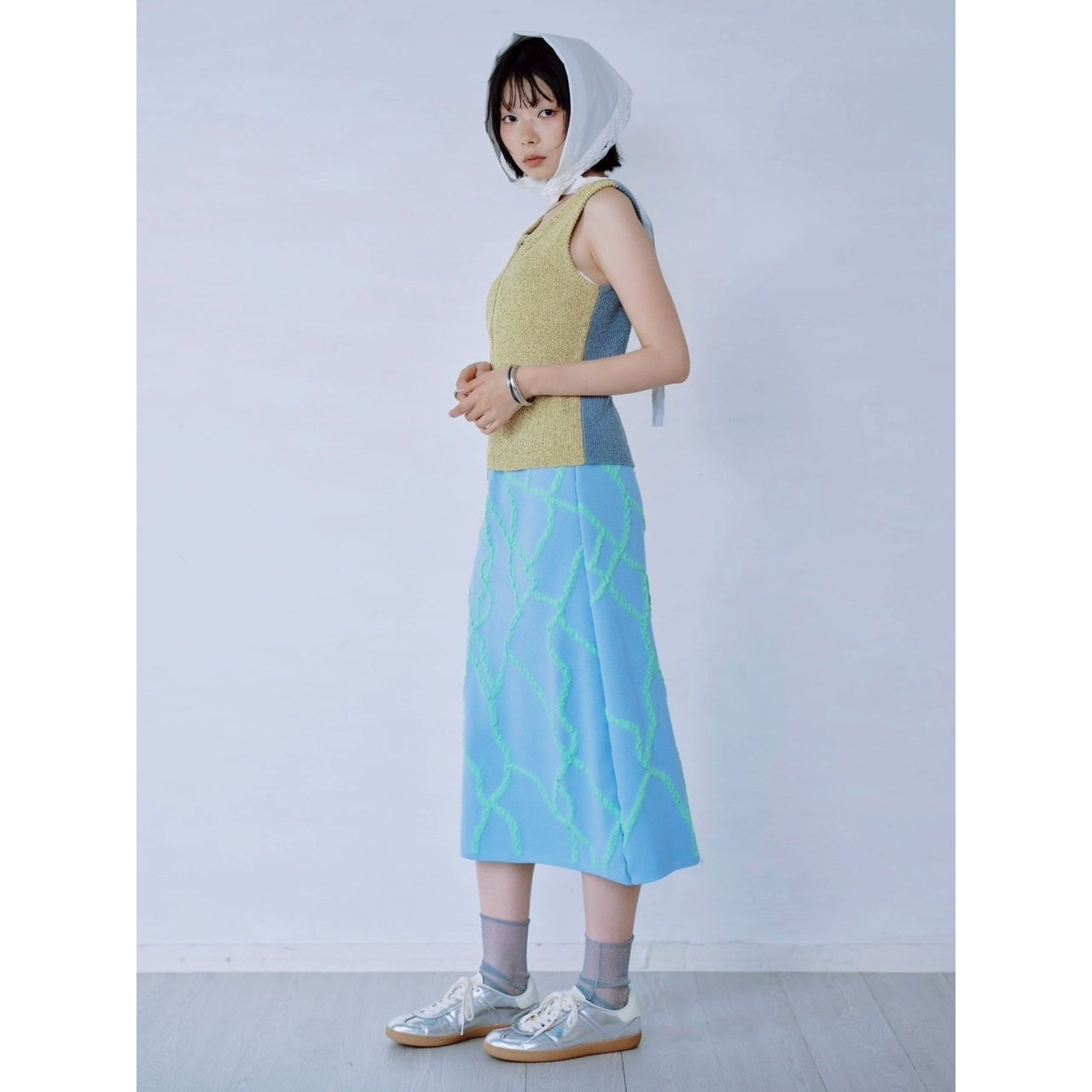 【PRE-ORDER】DUAL WEAR ZIP-FRONT KNIT VEST