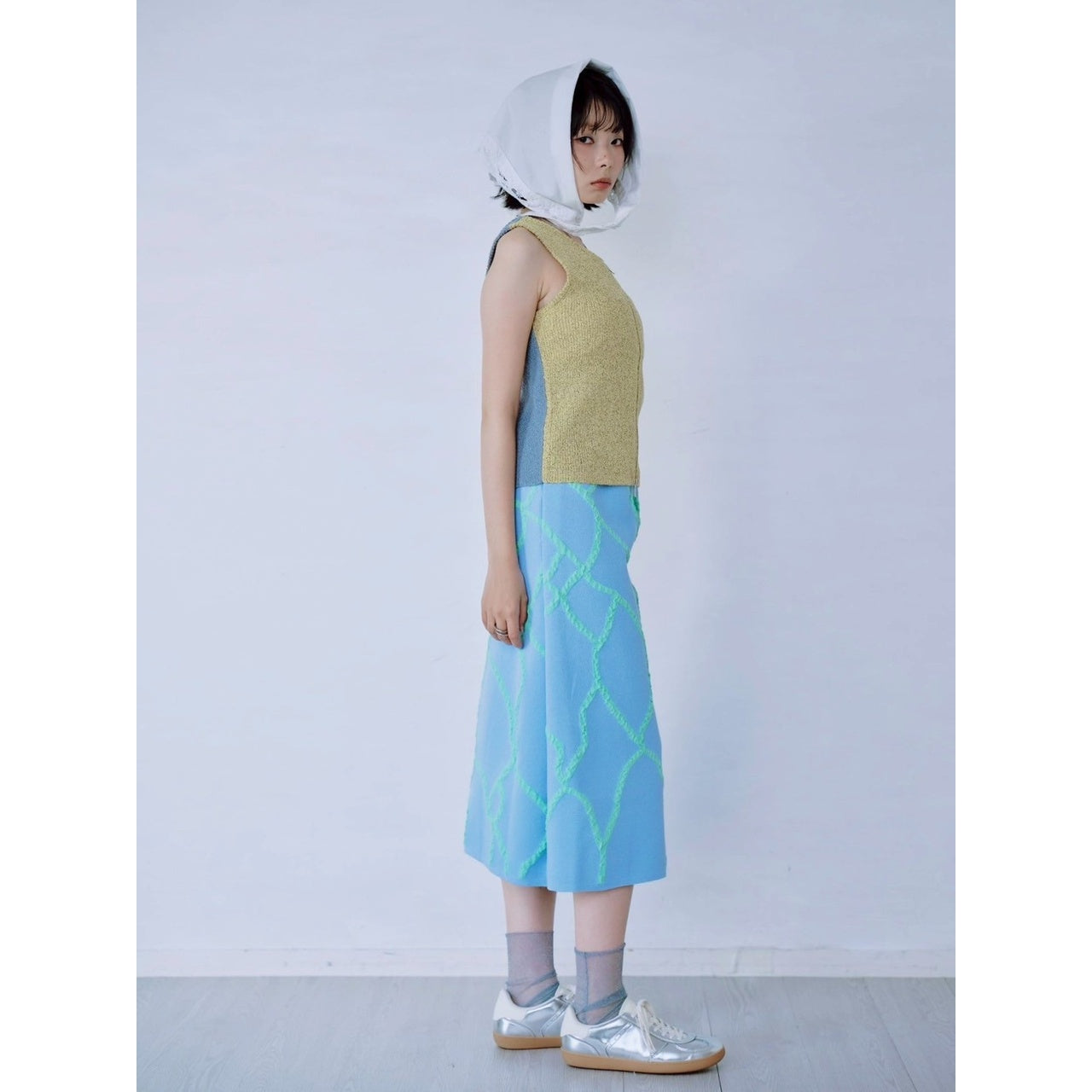 【PRE-ORDER】DUAL WEAR ZIP-FRONT KNIT VEST