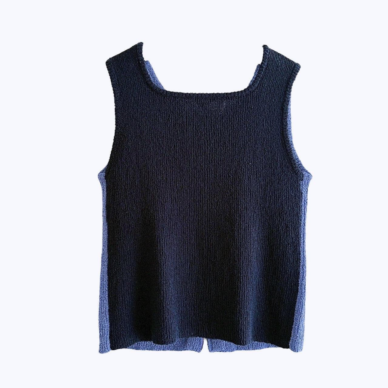 【PRE-ORDER】DUAL WEAR ZIP-FRONT KNIT VEST