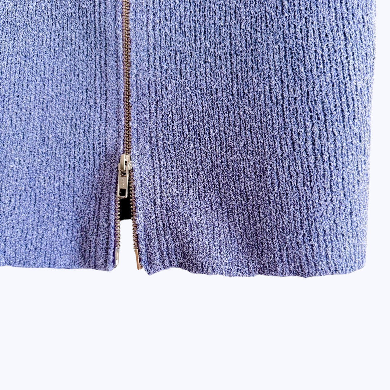 【PRE-ORDER】DUAL WEAR ZIP-FRONT KNIT VEST